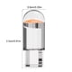 thumbnail image 4 of Scienceny 10 piezas de luces LED para coche de alto lumen, Mini bombillas para salpicadero, lámparas de lectura para vehículos, piezas de repuesto para Bombillas para automóviles Luz roja 12V Scienceny VI015232-05B, 4 of 6