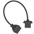 thumbnail image 1 of Qiilu Brake Fluid Tester Adapter Auto Diagnostic Tool 6 Pin OBD2 Diagnostic Adapter Cable Check Engine Reader Fault Checking, 1 of 8