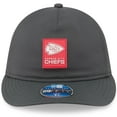 thumbnail image 2 of Men's New Era Charcoal Kansas City Chiefs 2025 Sideline Cold Weather Retro Crown 59FIFTY Fitted Hat, 2 of 5