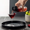 thumbnail image 4 of Coctelera, coctelera de martini, coctelera de vidrio Made Glass Bar Shaker Filtro incorporado, 19oz (vaso Sherk de vidrio negro), 4 of 5