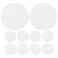 thumbnail image 1 of 10 Uds lente doble convexa lente óptica de física transparente lente de enseñanza de experimentos científicos, 1 of 8