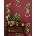 thumbnail image 4 of Daisy Bennett DB20201 20.5 x 216 in. Leopard King Peel & Stick Wallpaper, Red, 4 of 7