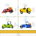 thumbnail image 6 of WEofferwhatYOUwant Plastic Flatblocks Cars Building Set - 3D Puzzles, 6 of 7