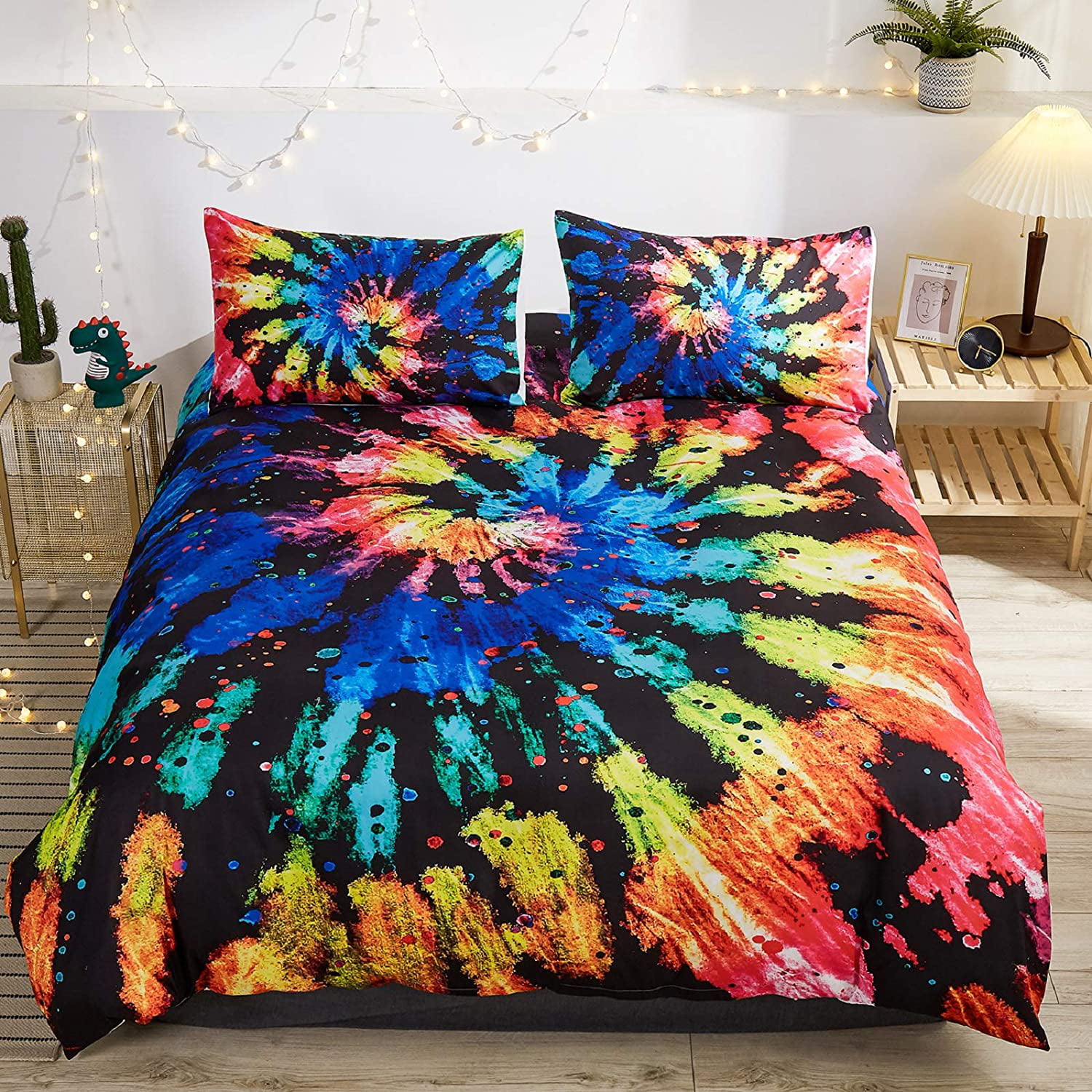 Bedding Duvet Cover Set Twin With, How To Stuff A Duvet Cover With Ties