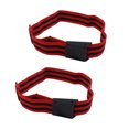 thumbnail image 4 of Bande d'Entraînement à l'Occlusion, Forte Élasticité Aide à Gain de Muscles Enveloppe de Restriction Sanguine Confortable Polyester pour Maison Rouge pour Jambe 101cm, 4 of 8