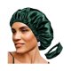 thumbnail image 1 of wonima11 2Pcs Satin Bonnet Silky Bonnets Hair Bonnet For Sleeping Double Layer Curly Hair Sleep Cap Womens Silk Night Hats, 1 of 1