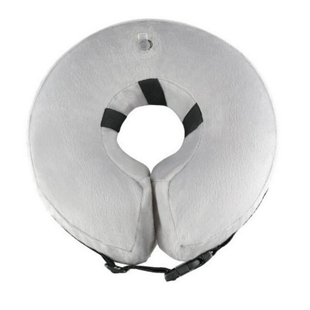 Collar de cono inflable para perros para cuidados postoperatorios,