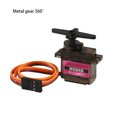 thumbnail image 4 of 4.8-6.0V RC Mini Helicopter Car Boat Ball Bearing Servo Remote Control Airplane Servos Aircraft Toy Repair Replacing Parts 360 Degrees, 4 of 8
