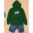 thumbnail image 3 of Buon Ferragosto Beach Objects Hoodie Juniors -Image by Shutterstock,  Medium, 3 of 4