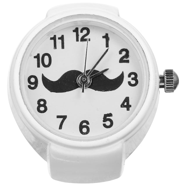 Shisuyan Decorative Finger Ring Stylish Ring Watch Finger Ring Decor Women Finger Watch