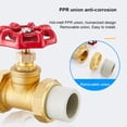 thumbnail image 4 of Válvula de Compuerta PPR PPR25, Termofusible, Doble Unión, Interruptor para Tubería de Agua, 4 of 6