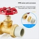 thumbnail image 4 of Válvula de Compuerta PPR PPR20, Termofusible, Doble Unión, Interruptor para Tubería de Agua, 4 of 5