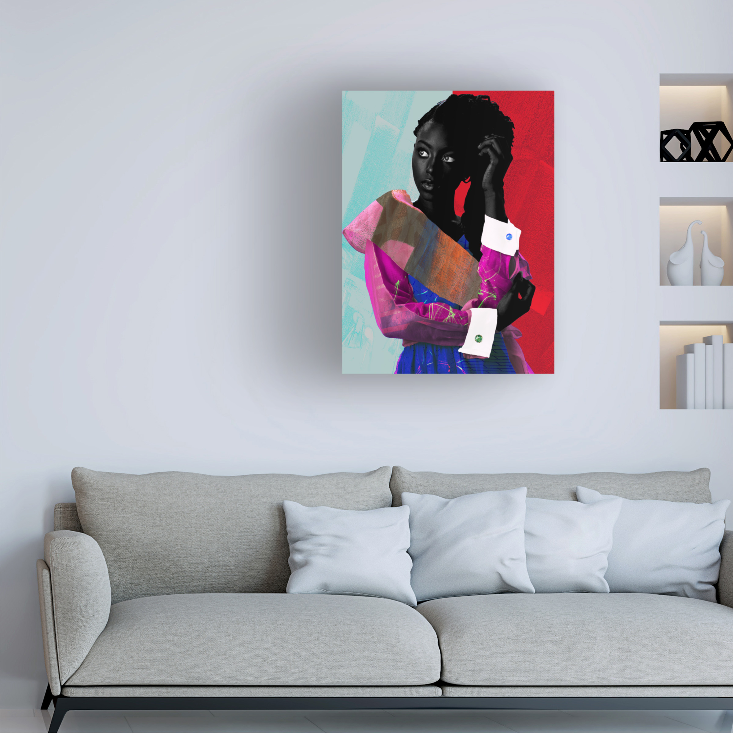 Canvas Wall Art - NUMA Art '207 New York' Wall Art for Living Room, Bedroom, or Office Décor by Trademark Fine Art - 35 x 47 Inches - 35x47