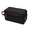 thumbnail image 1 of Sac de Voyage pour Hommes et Femmes, Sac de Cosmétiques Imperméable, Sac de Rasage Pliable, Sac de Rangement (Noir), 1 of 5