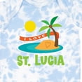 thumbnail image 4 of Inktastic I Love St Lucia Boys or Girls Baby Bodysuit, 4 of 5