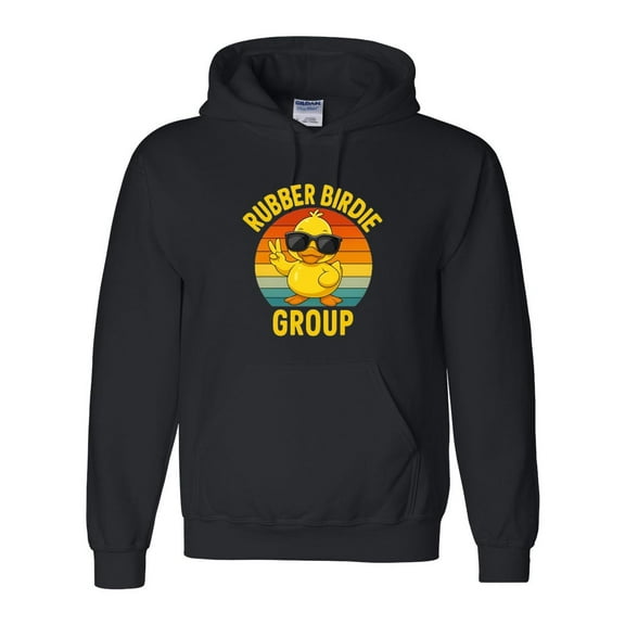 Funny Rubber Duckie Crew Matching Cruise Group Graphic Print Hoodie, for men & women, up to size 5XL