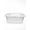 White, variant on Star Crafts Hipster Laundry Basket Rectangular Lightweight, Durable Storage