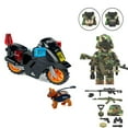 thumbnail image 3 of NWJ Building Blocks Toy - Special Forces SEAL Team Minifigure and Motorcycle Set, Perfect Children's Gift, 3 of 10