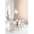 thumbnail image 3 of ESTA Home Lempicka Pink Art Deco Motif Wallpaper, 20.9-in by 33-ft, 3 of 14
