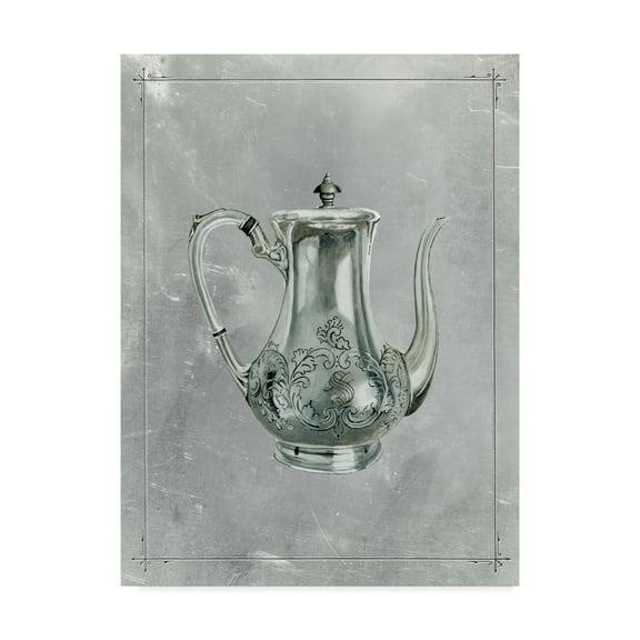 Trademark Fine Art 'English Silver I' Canvas Art by Naomi McCavitt