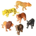 thumbnail image 2 of Playkidz Safari Animals Figures, Plastic Animals, Realistic Wild Vinyl Animals for Kids, Toddler,  Child, 12 Piece Gift Set, 2 of 5