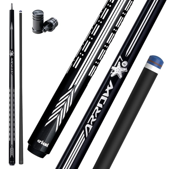 Crical Carbon Fiber Pool Cue Stick with PD-5 Low Deflection Professional Pool Cue for Billiard Stick