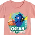 thumbnail image 3 of Disney Finding Dory - Ocean Here We Come - Toddler & Youth Girls Short Sleeve Graphic T-Shirt, 3 of 5