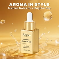 AromaLya 10ml Jasmine Fragrance Oil | Floral Scented Oil for Diffusers & Home | Exotic White Floral Aroma