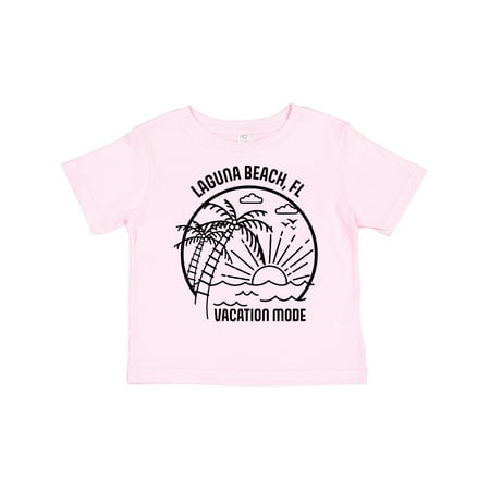 

Inktastic Summer Vacation Mode Laguna Beach Florida Gift Toddler Boy or Toddler Girl T-Shirt