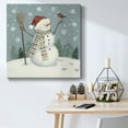 thumbnail image 6 of Jolly Snowman I- Gallery Wrapped Canvas, 6 of 9