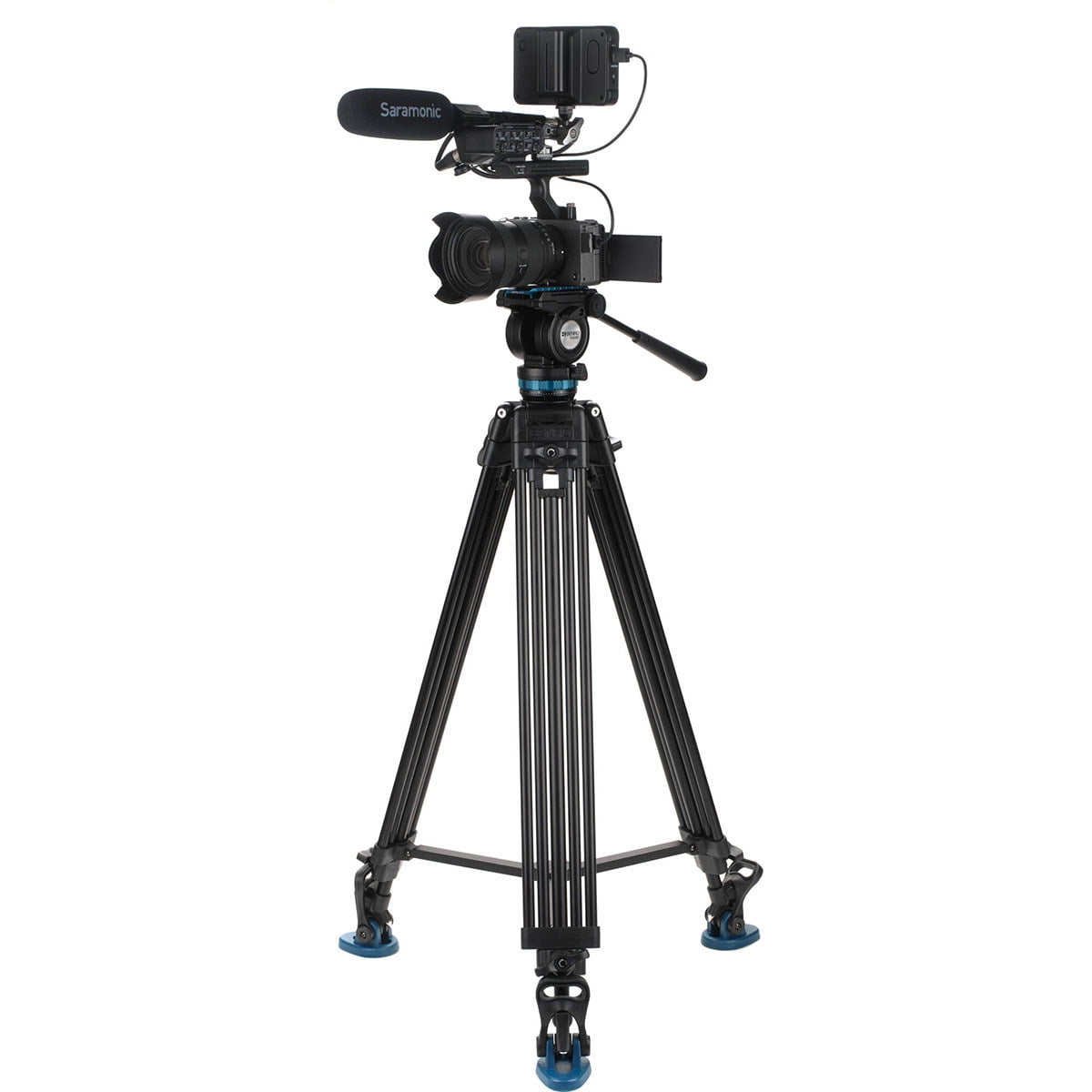 Benro KH26PC 3-Section Aluminum Tripod with Video Head