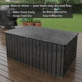 thumbnail image 2 of Alvantor Outdoor Storage Box Large Metal Black Deck 72"x37" 344Gal, 2 of 6