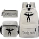 thumbnail image 2 of Death Note Anime Men's Backpack Pencil Bag Student Laptop Backpack Anime Death Note School Bag College Shoulder Bag 3pcs/set, 2 of 3