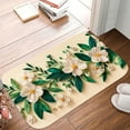thumbnail image 6 of 1pc Paper Quilling Flowers Absorbent Non-Slip Bathroom Thickened Flannel Rug Decor,Soft,Quick Drying,Suitable For Indoor/outdoor Use,Bathrooms,Bedrooms,Kitchens,Terrace,Laundry Rooms,16"x24", 6 of 9
