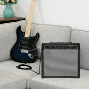 Glarry 40W Electric Guitar Amplifier Portable Practice Amp, Black