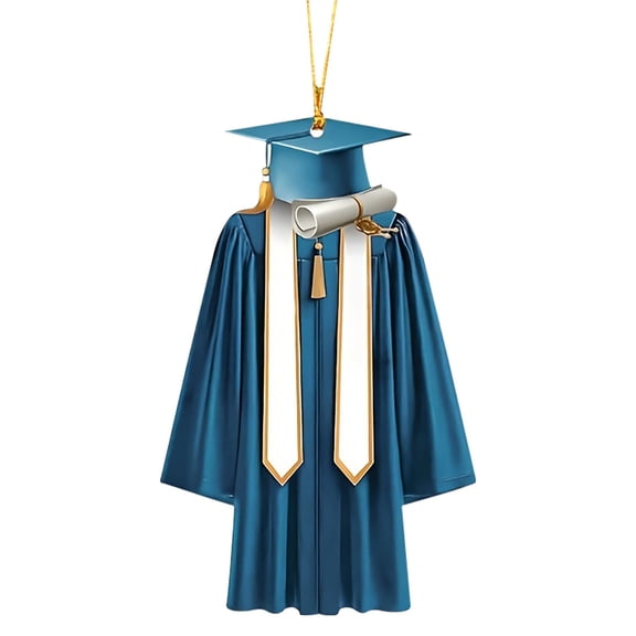Moocorvic Acrylic Graduation Gown Ornaments 2025 Graduation Decorations Graduation Gifts for Her