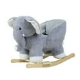 thumbnail image 2 of Lanzxjv Baby Rocker Chair, Elephant Baby Rocking Horse, Stuffed Plush Ride-on Rocking Horse, Rocking Horse for Toddlers 1-3, with Music Sound, 2 of 6