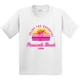 thumbnail image 3 of Inktastic Summer Enjoy the Sunshine Pensacola Beach Florida in Pink Youth T-Shirt, 3 of 5