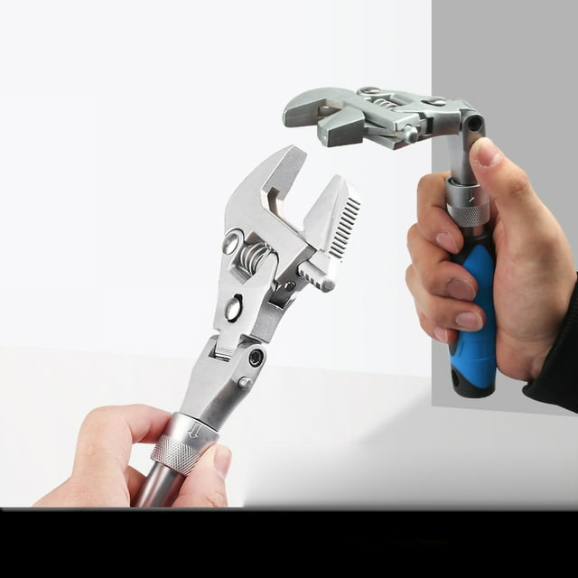 Retractable Wrench,10in Adjustable Wrench 180° Adjustable Wrench Foldable Wrench Best in its Class
