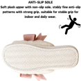 thumbnail image 3 of CHICVOMEY House Slippers for women Plush Memory Foam Indoor Shoes with Bow Cute Fuzzy House shoes, 3 of 8