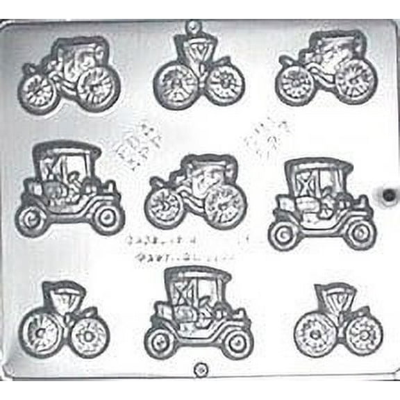 527 Antique Cars (Small) Chocolate Candy Mold