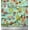 Pastel Mint, variant on Soimoi Cotton Duck Fabric Gift Box,Snowman & Tree Christmas Print Fabric by the Yard 42 Inch Wide