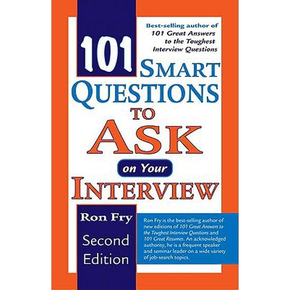 Pre-Owned 101 Smart Questions to Ask On Your Interview (Paperback) 1418040010 9781418040017