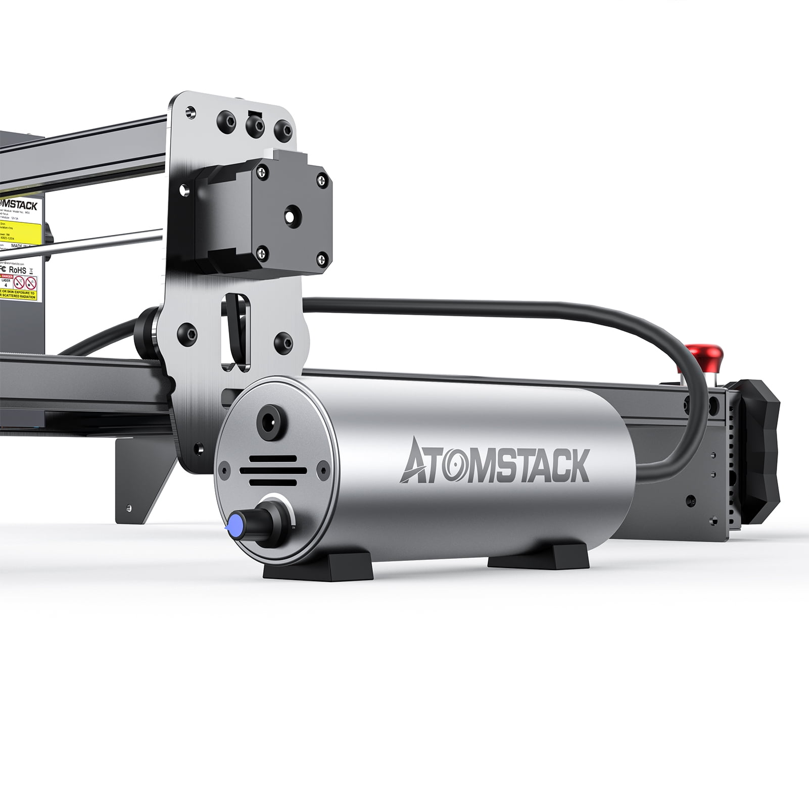 Cnc Cutting Engraving Air Assisted Accessories High Airflow 10-30L/min Adjustable Easy To Install For ATOMSTACK A5 X7 S10 A10 PRO Engraver