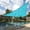 Turquoise, variant on SHADEWIZ 16'x 16'x 16' Triangle Shade Sail, HDPE Fabric, Breathable Sunshade for Garden Backyard Deck, Beige(We Make Custom Size)