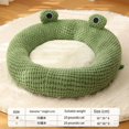 thumbnail image 1 of Plush Sofa for dogs Things for dogs Pet bed for Cat's houseSemi-enclosed  pet supplies houses and habitat lounger for cats ShopWise Round, 1 of 8