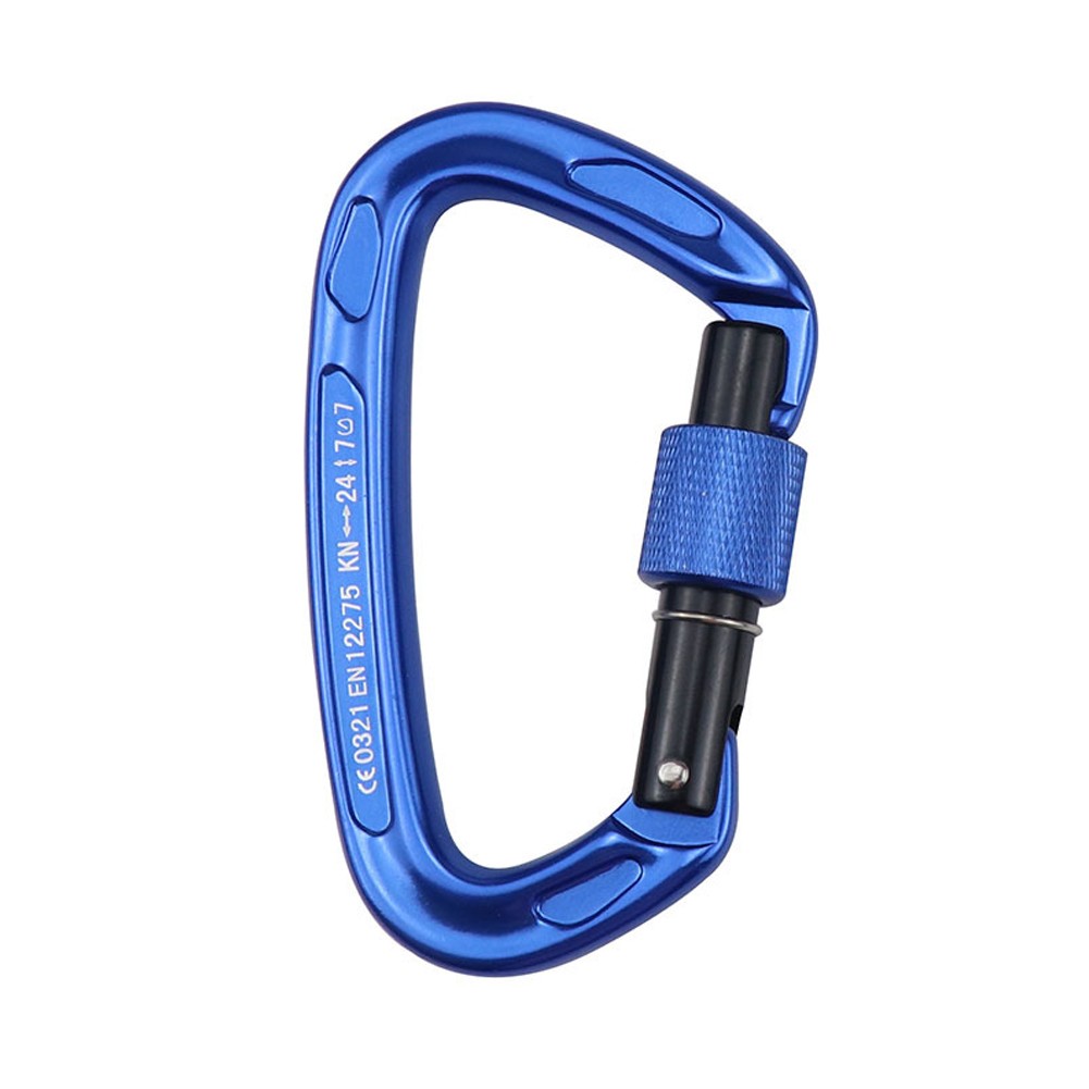 Leke 24KN Carabiner Auto Lock Dring Buckle Climbing Rappelling Locking