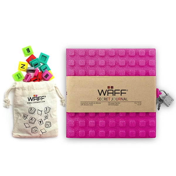 WAFF Diario secreto glitter WAFF DIARIO