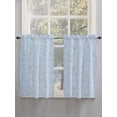 thumbnail image 5 of Blue Branches 2 Panel Kitchen Curtains for Windows, Vintage Art Farmhouse Bathroom Privacy Curtain, Home Décor Window Treatment for Bedroom/Living Room 55"x45", 5 of 6