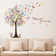 thumbnail image 2 of EGNMCR Wall Stickers, Cute Stickers Colorful Tree Removable Home Decor Wall Sticker Sticker, 2 of 4
